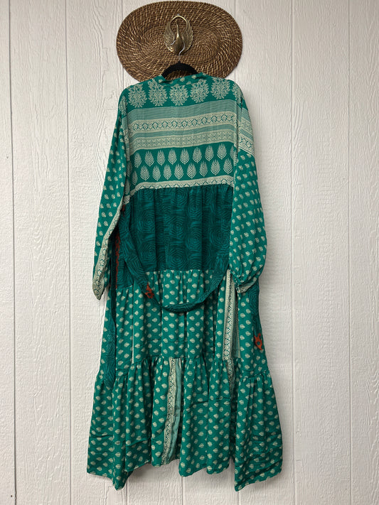 Rasgulla Sari Luminous Maxi Dress 0226 007