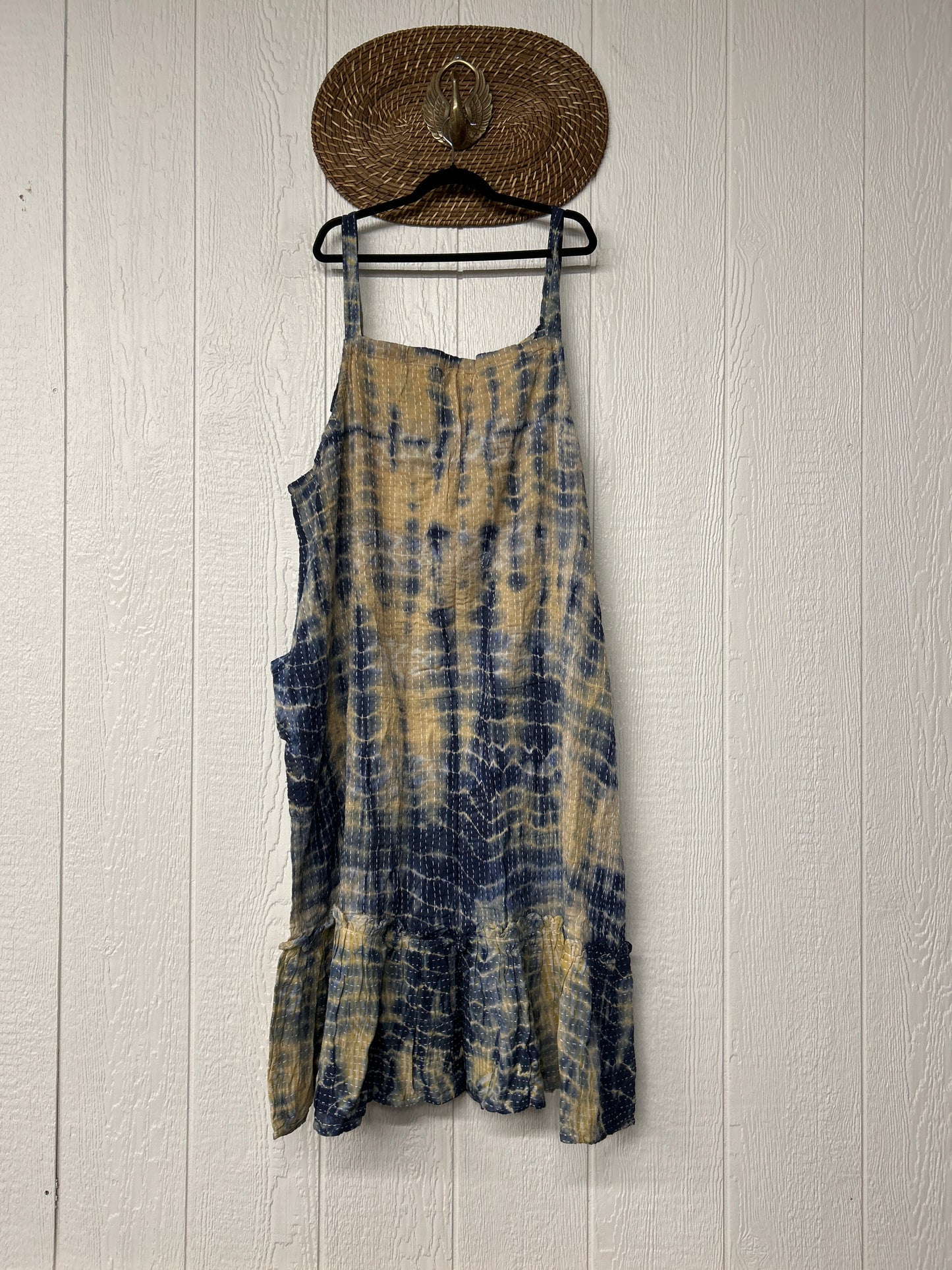 Aura Edit Pareo Kantha Joplin Dress 0726 006