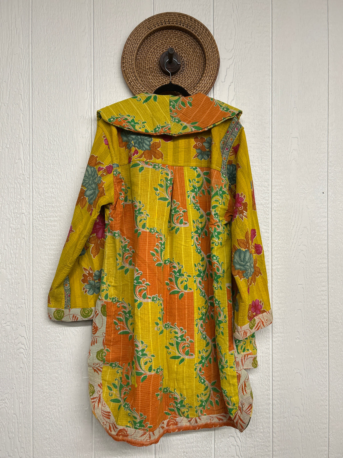 Fine Kantha Drifter Coat 1026 049