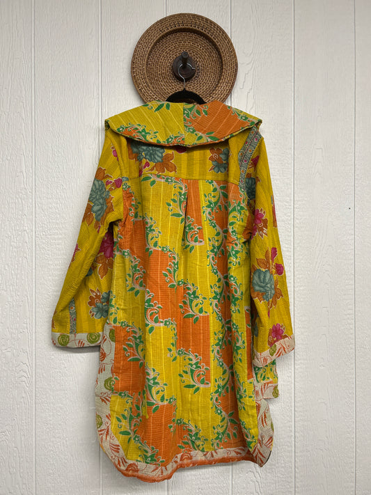 Fine Kantha Drifter Coat 1026 049
