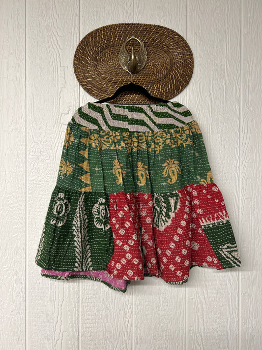 Pareo Kantha Meadow Skirt 0826 119