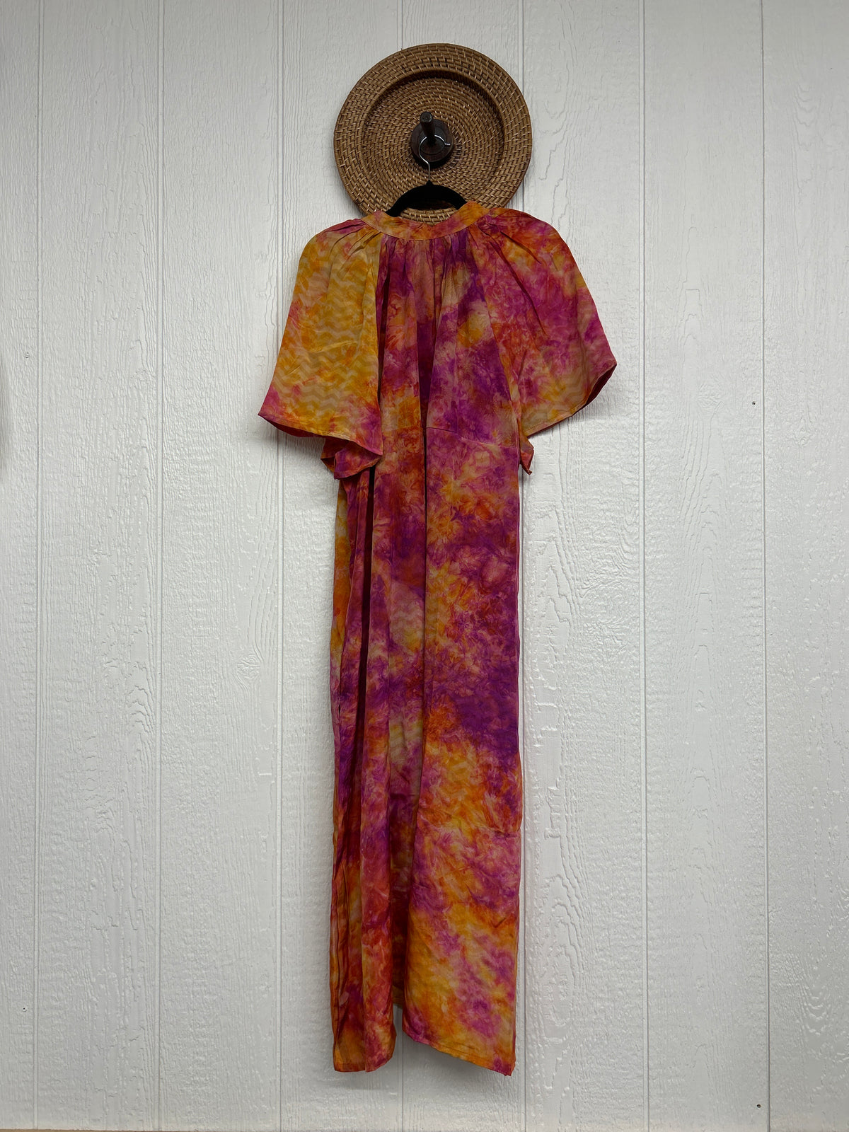Crepe Sari Summer Woodstock Duster 0626 136