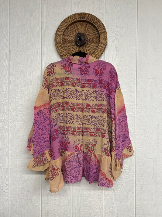 Crepe Sari Wild Rose Top 0426 230