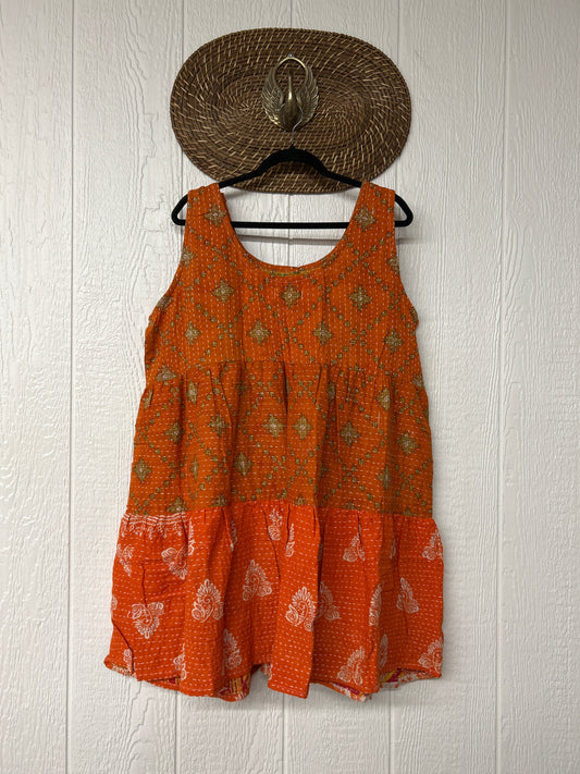 Kantha Meadow Mini Dress 0625 151