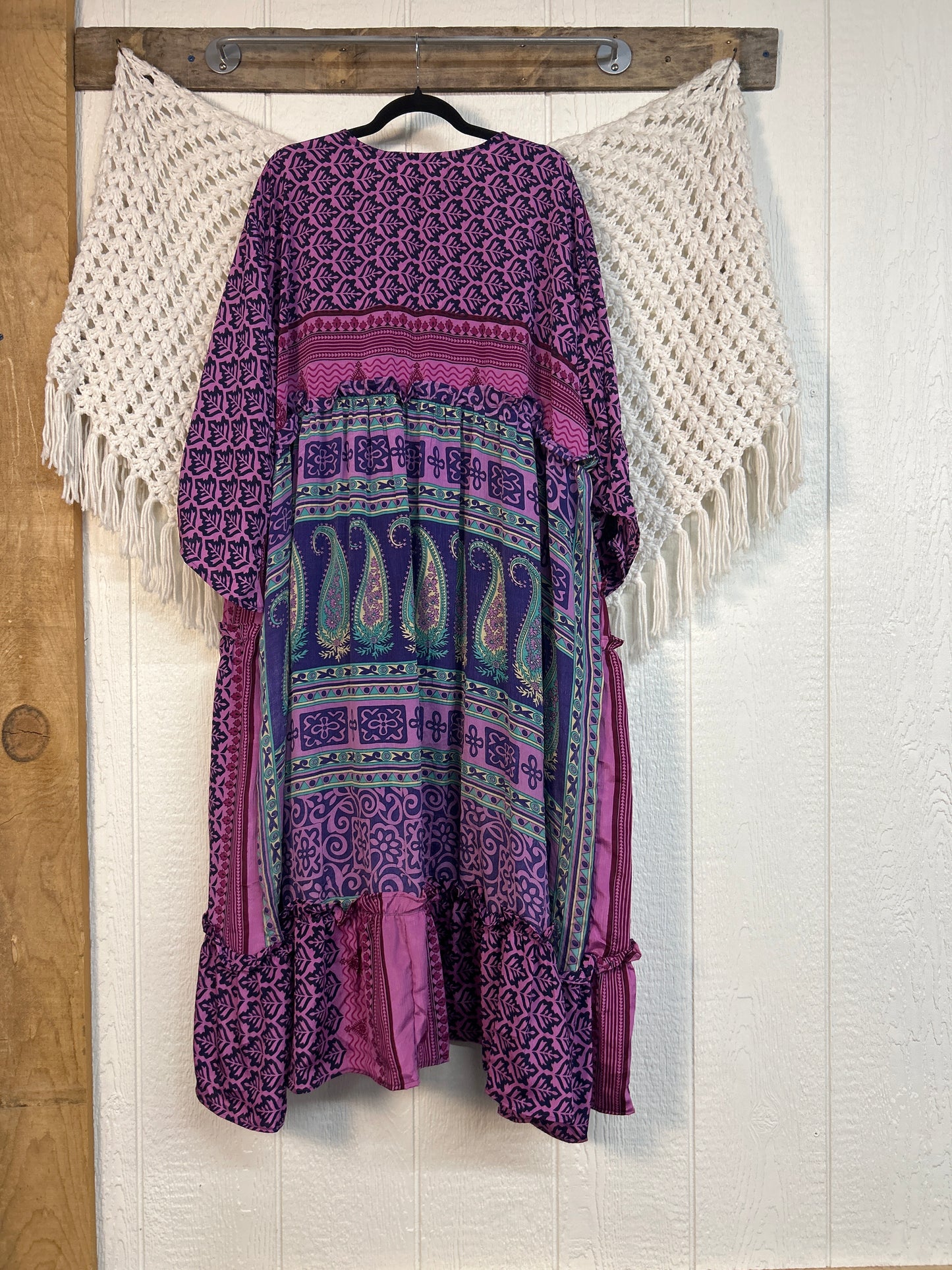 Rasgulla Sari Rhiannon Kimono 0826 029