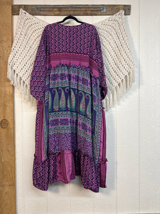 Rasgulla Sari Rhiannon Kimono 0826 029