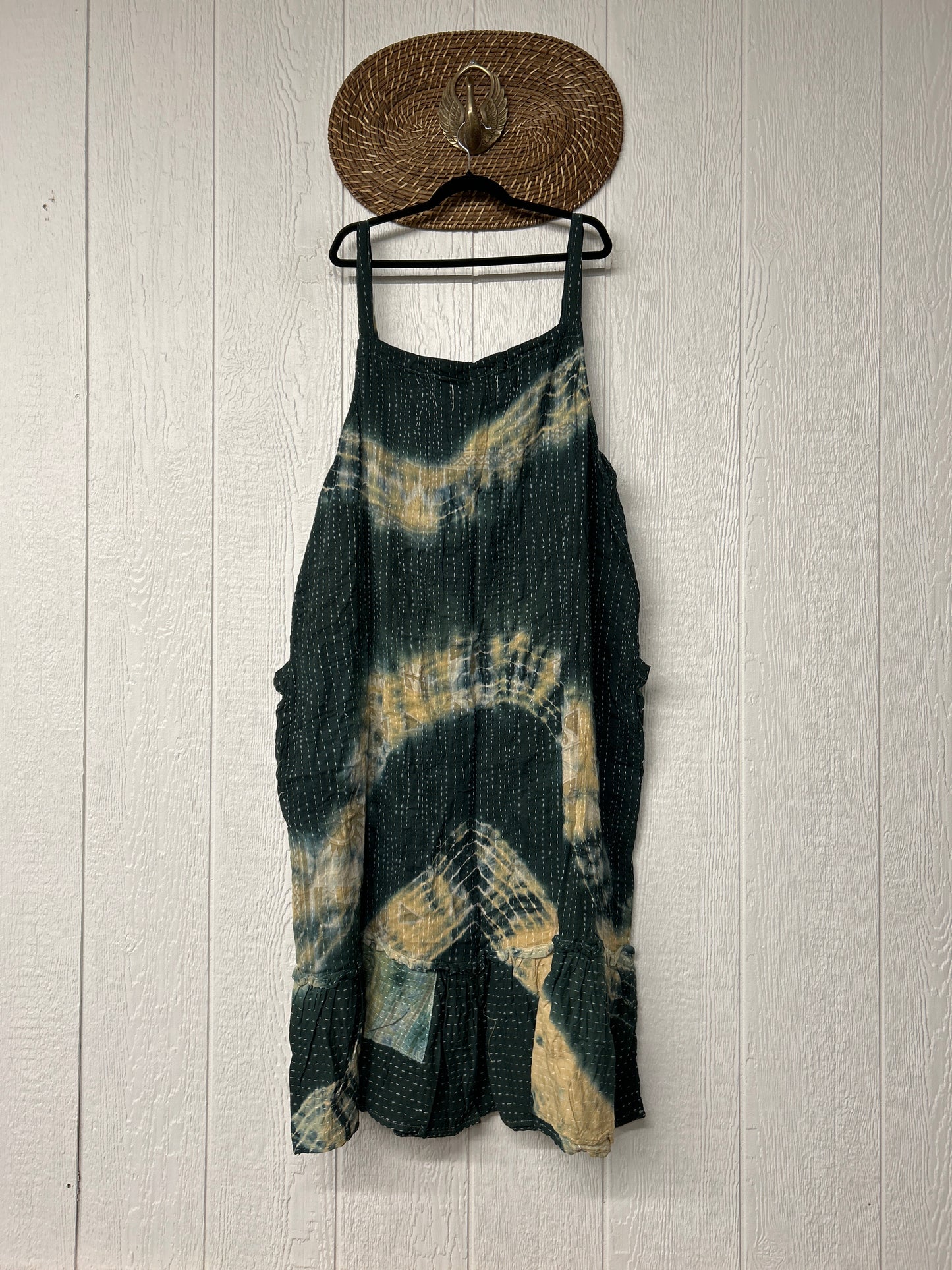Aura Edit Pareo Kantha Joplin Dress 0726 002