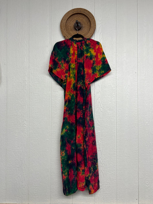 Crepe Sari Summer Woodstock Duster 0626 045