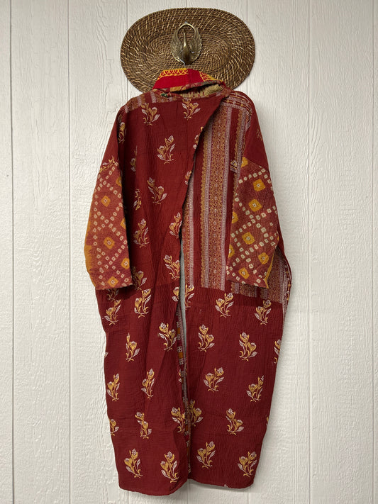 Fine Kantha Cowl Split Pullover 1026 007