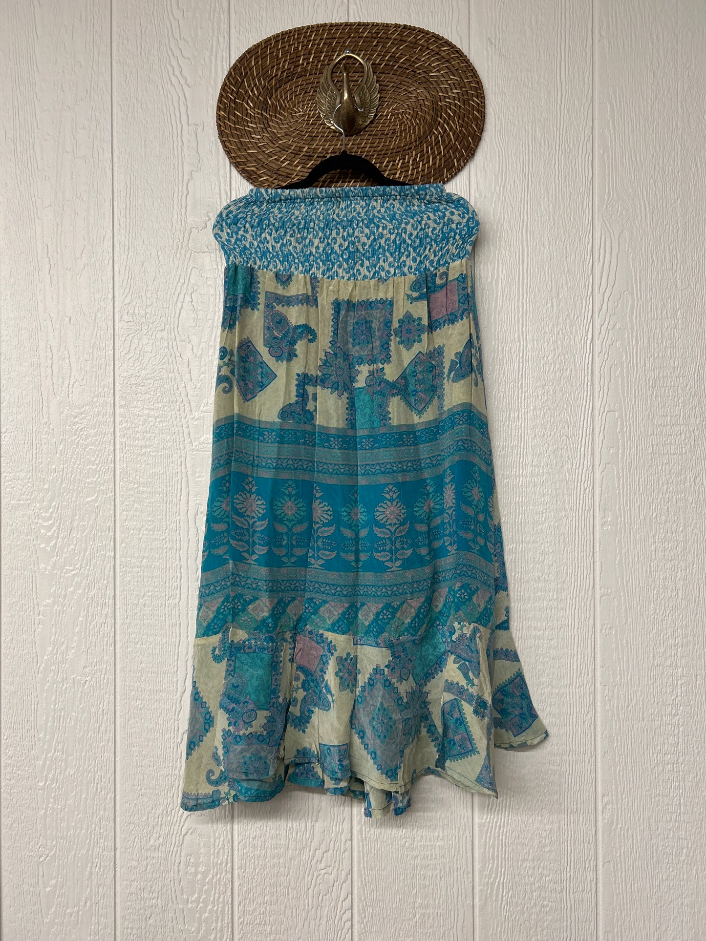 Crepe Sari Inner Peace Wrap Skirt 0626 257