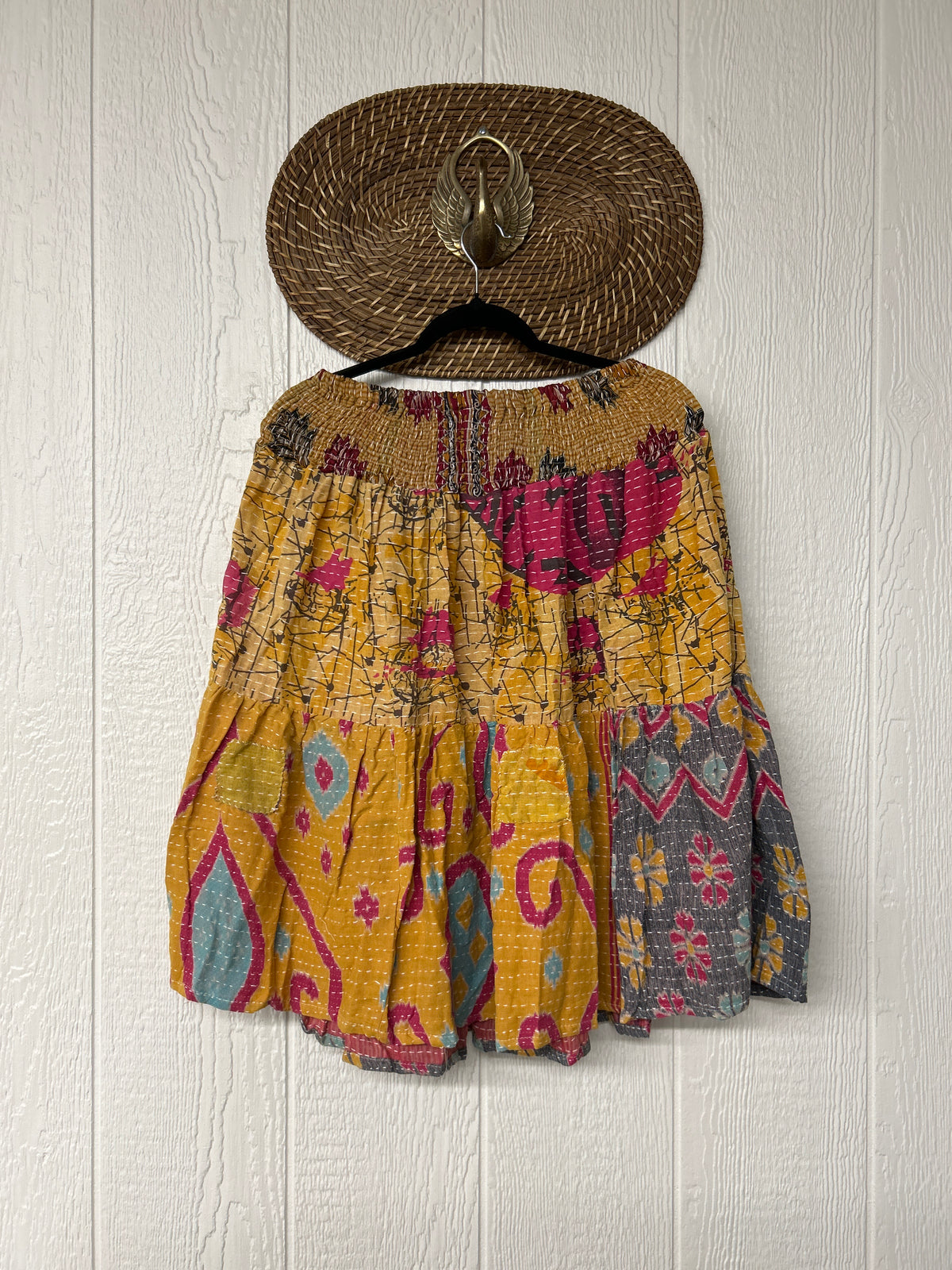 Pareo Kantha Meadow Skirt 0826 247