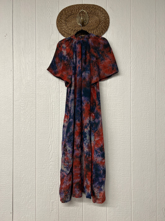 Crepe Sari Summer Woodstock Duster 0626 226