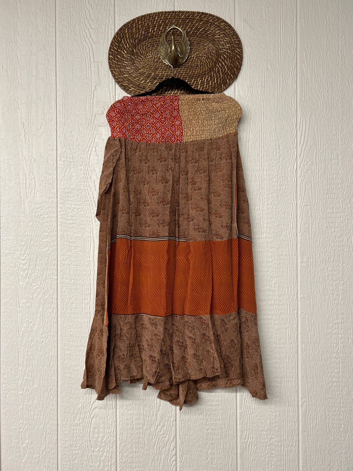 Crepe Sari Inner Peace Wrap Skirt 0626 067