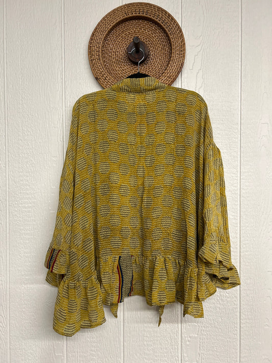 Crepe Sari Wild Rose Top 1225 095