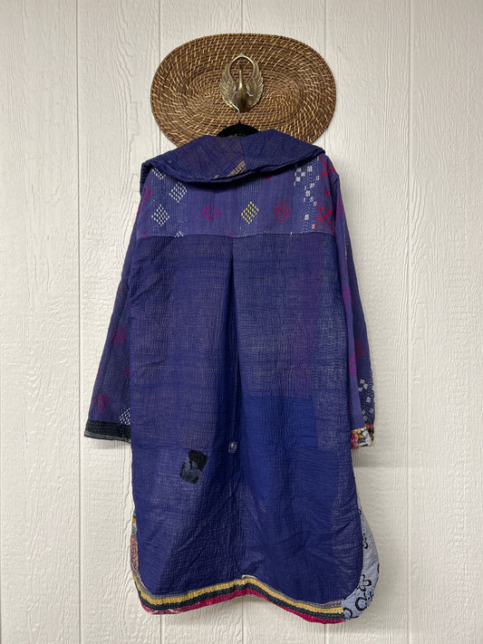 Fine Kantha Drifter Coat 1026 083