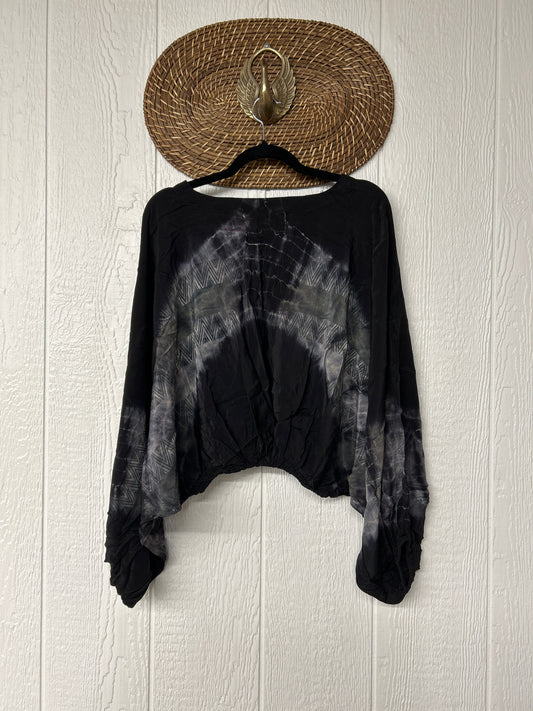 Crepe Sari Luna Crop Top 0526 004