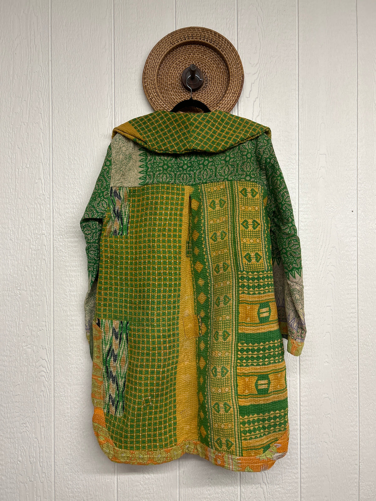 Fine Kantha Drifter Coat 1026 257