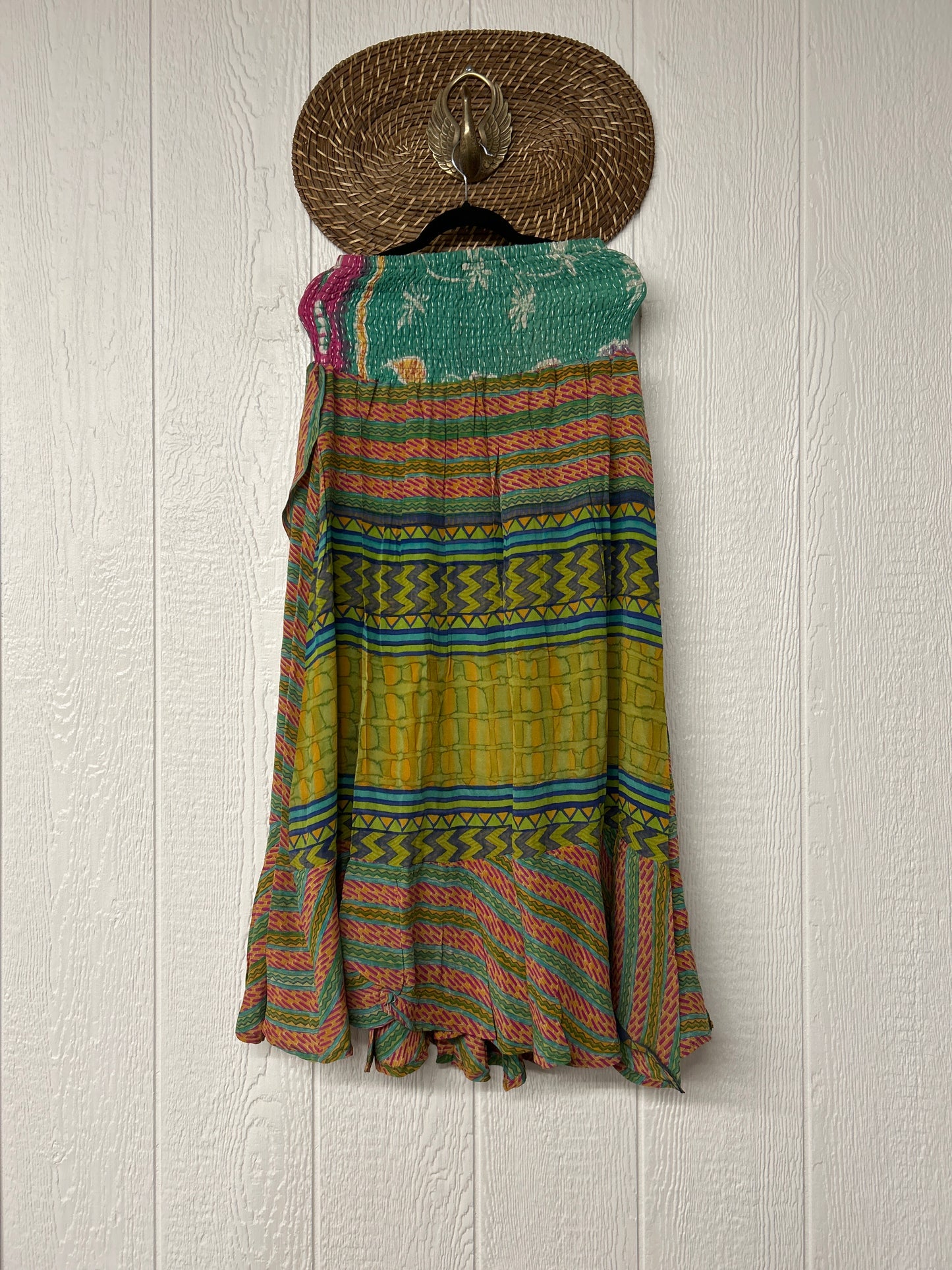 Crepe Sari Inner Peace Wrap Skirt 0626 234