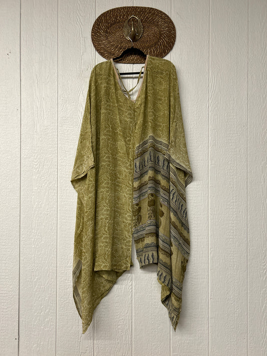 Crepe Sari Orchid Kimono 0626 127