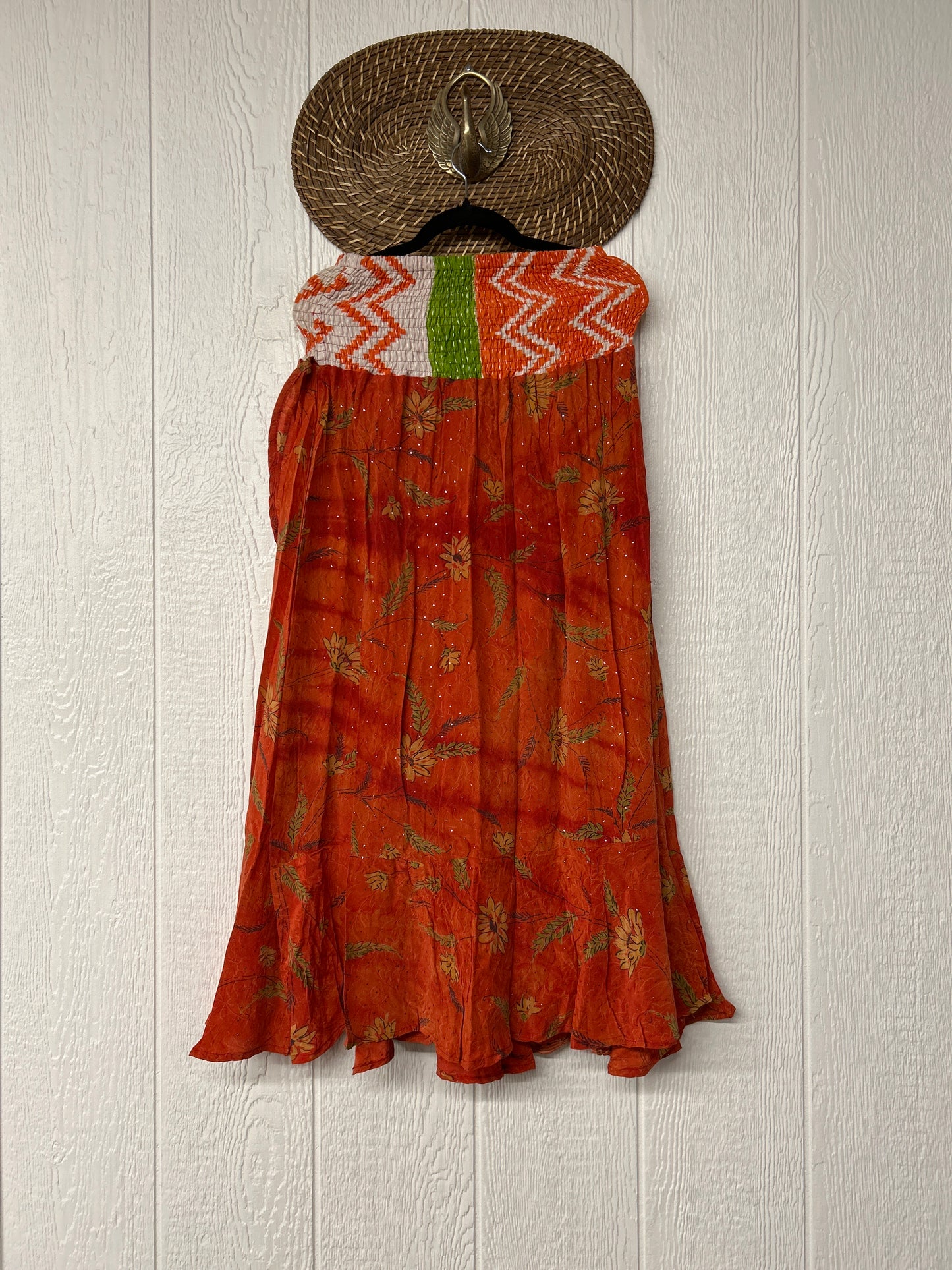 Crepe Sari Inner Peace Wrap Skirt 0626 032