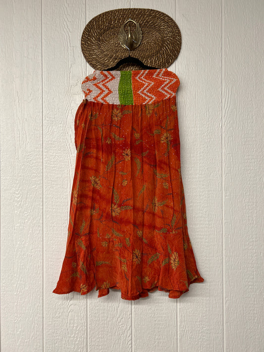Crepe Sari Inner Peace Wrap Skirt 0626 032