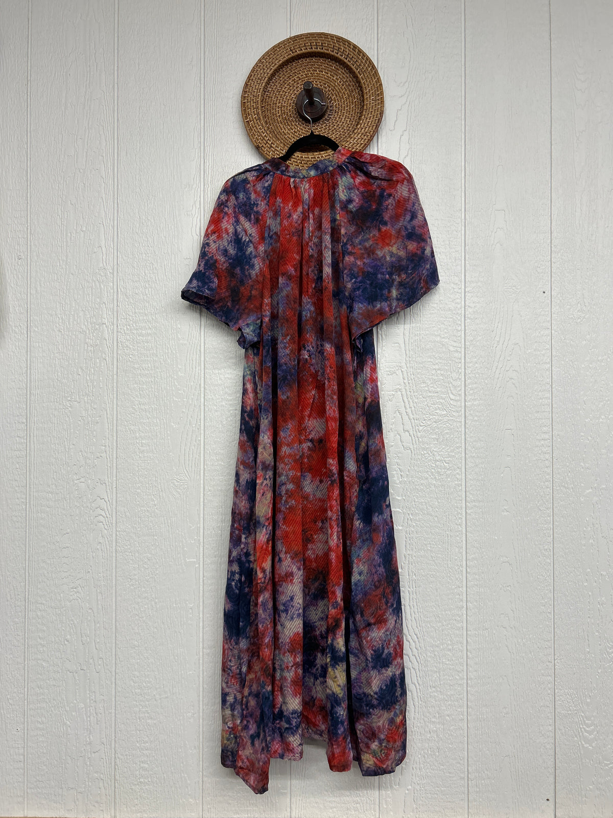 Crepe Sari Summer Woodstock Duster 0626 032