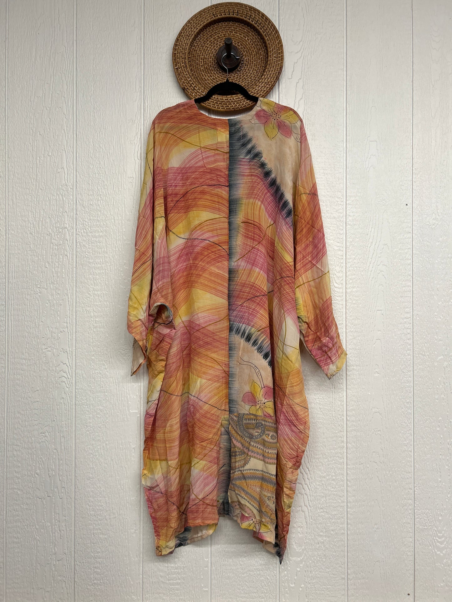 Crepe Sari Gaia Duster Dress 0826 164