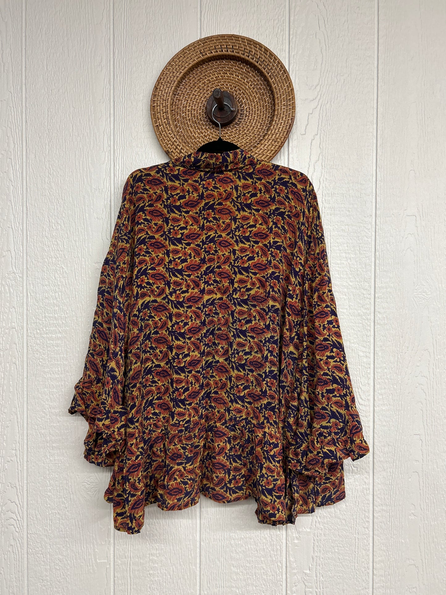 Crepe Sari Wild Rose Top 0426 179