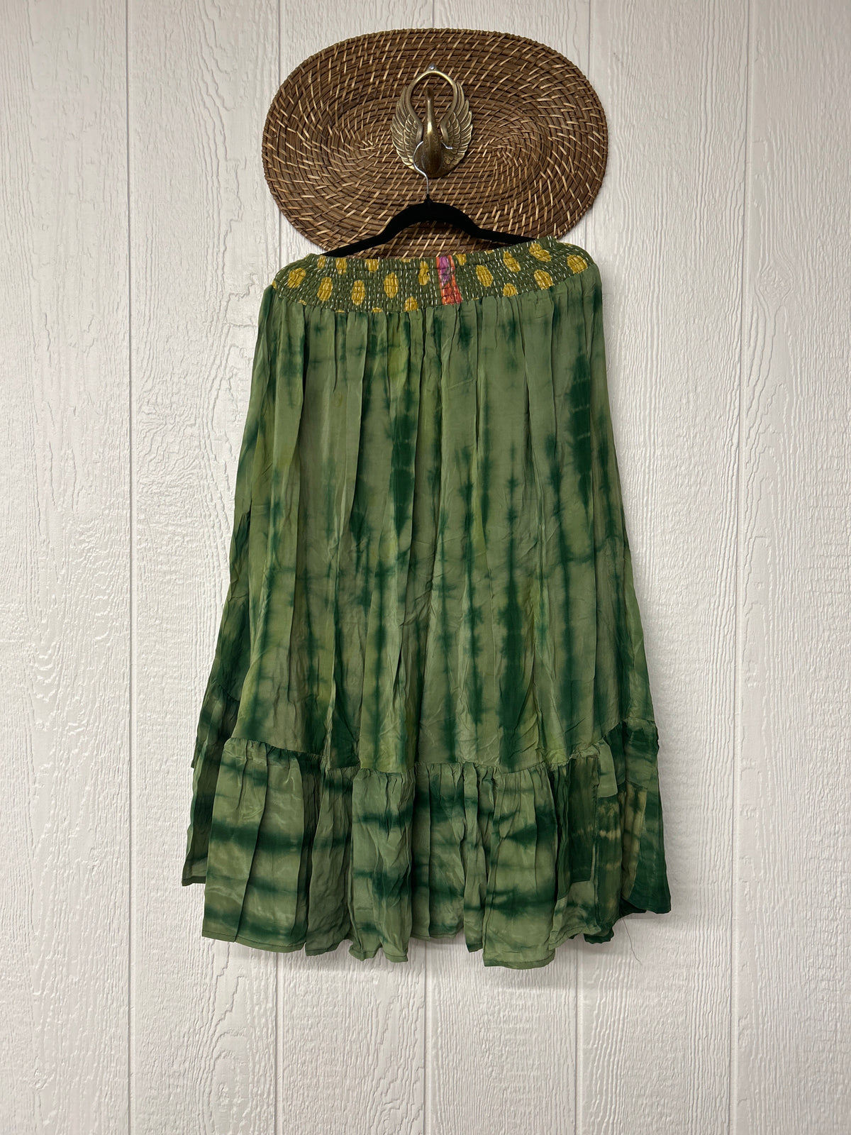 Crepe Sari Dahlia Skirt 1026 222