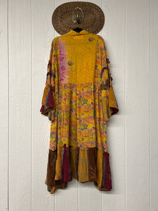 Crepe Sari Rhiannon Duster Dress 0226 087