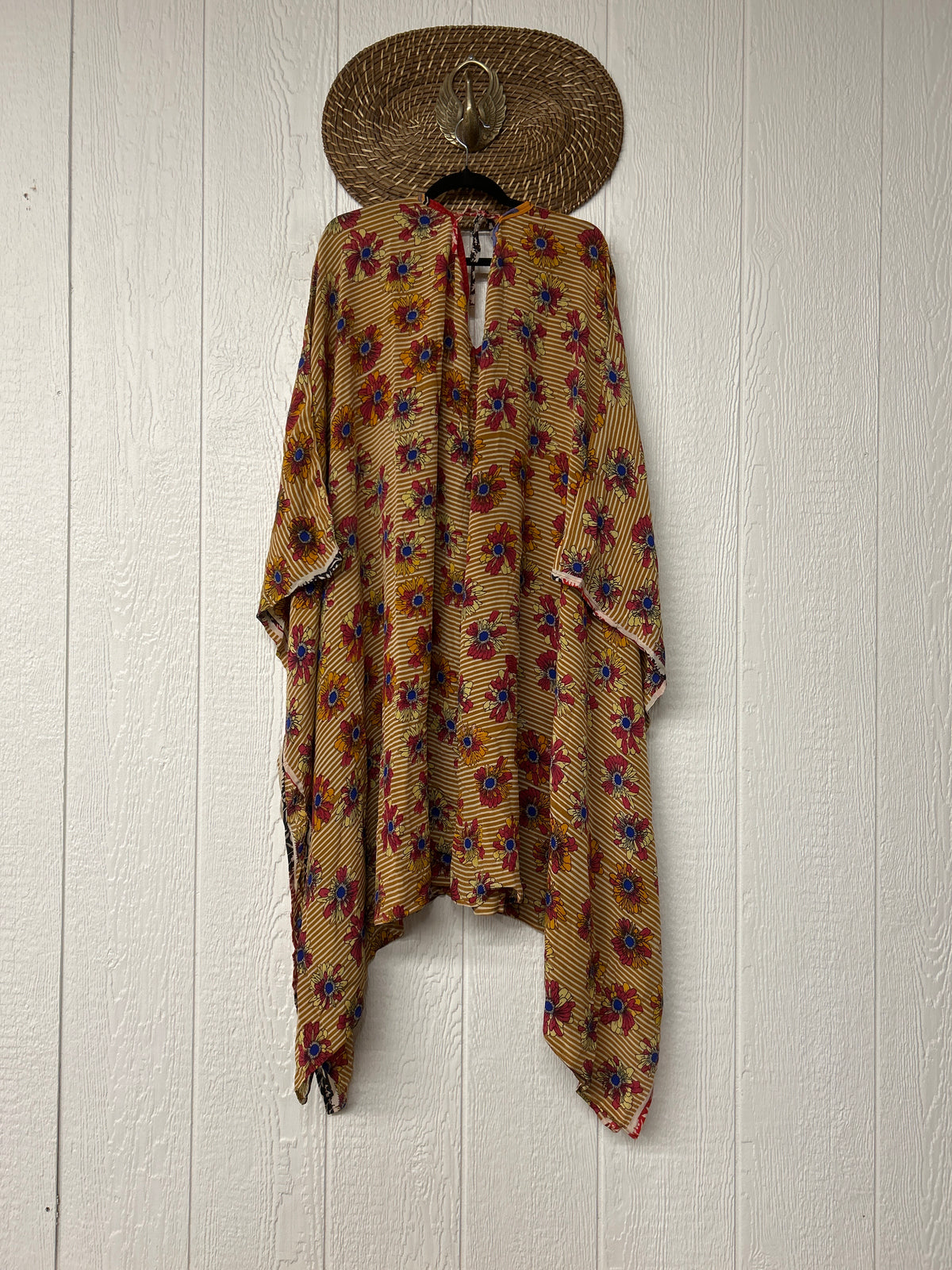 Crepe Sari Orchid Kimono 0626 106