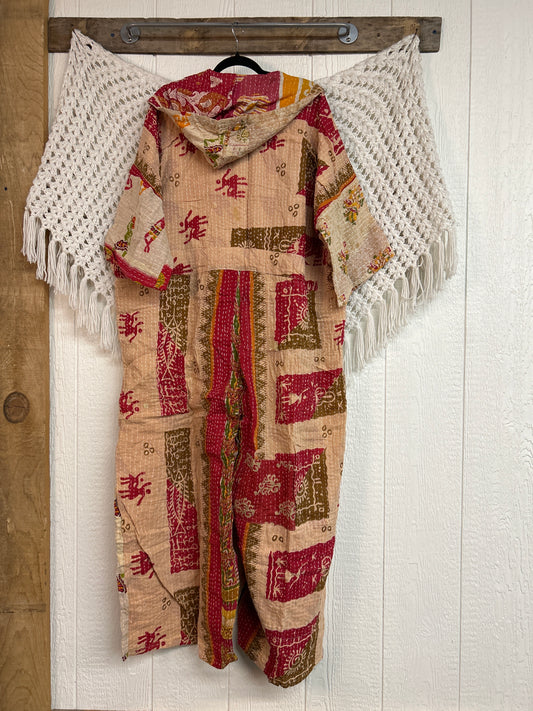 Kantha Zen Hoodie Jumpsuit 0925 228