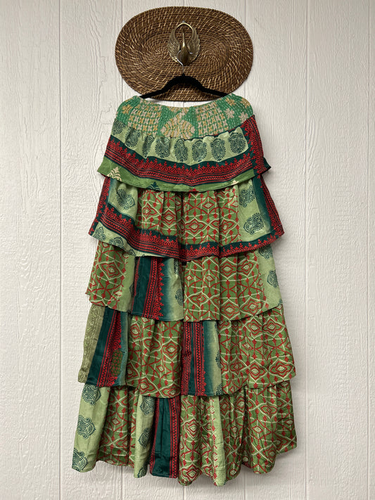 Rasgulla Sari Venus Ruffle Maxi 1125 069