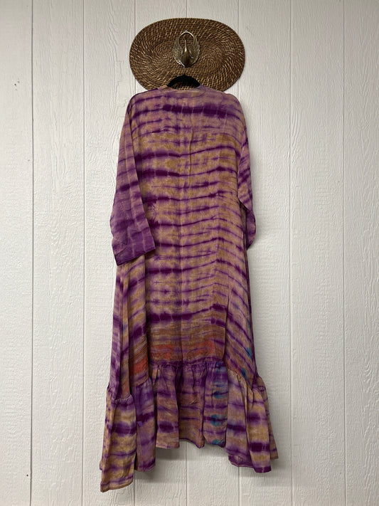 Crepe Sari Dahlia Duster Dress 0326 232