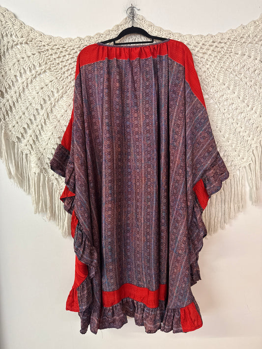 Rasgulla Sari Gold Dust Kimono L0626 002