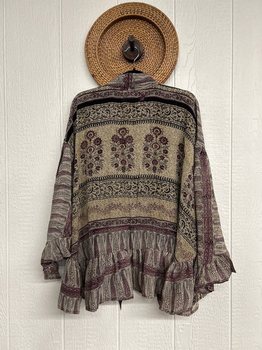 Crepe Sari Wild Rose Top 1225 110