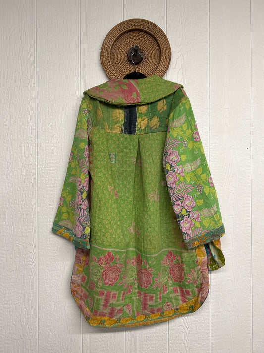 Fine Kantha Drifter Coat 1026 217