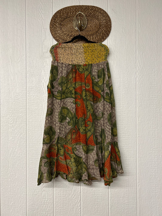 Crepe Sari Inner Peace Wrap Skirt 0626 250