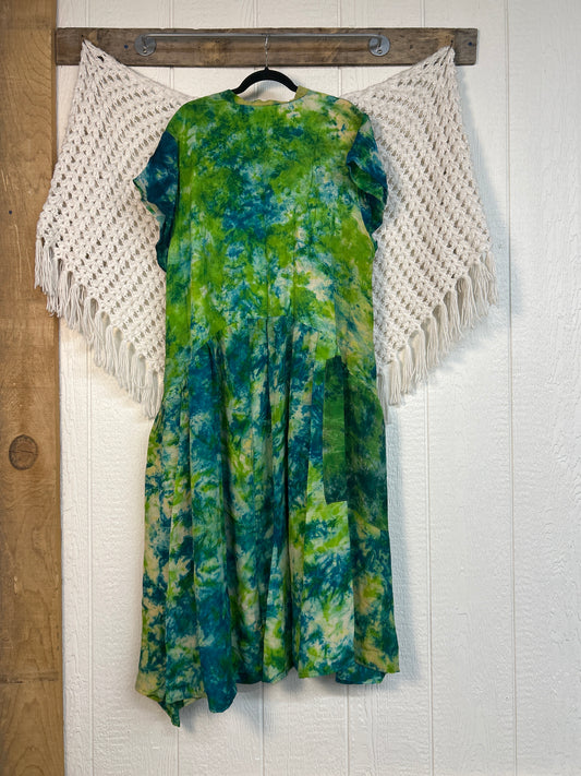 Crepe Sari Summer Evermore Kimono 0726 279