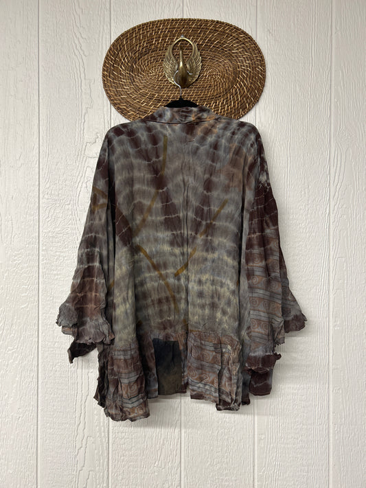 Crepe Sari Wild Rose Top 1026 154