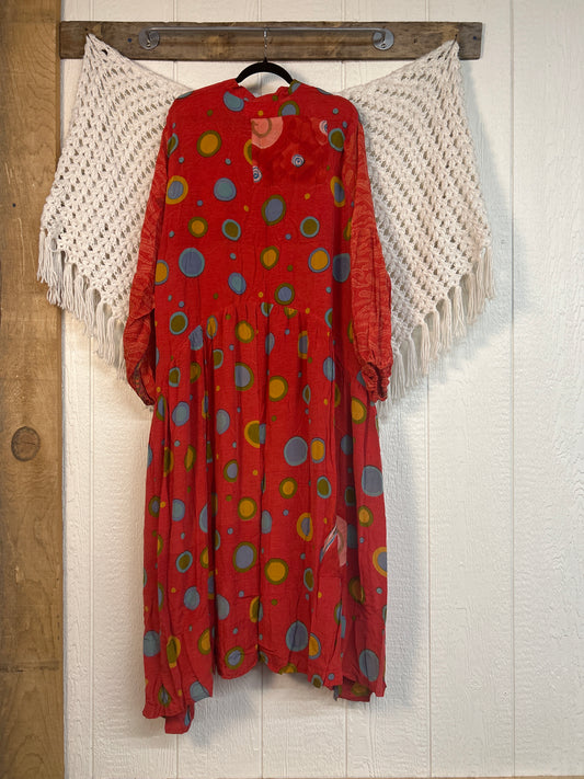 Crepe Sari Evermore Kimono 0326 162