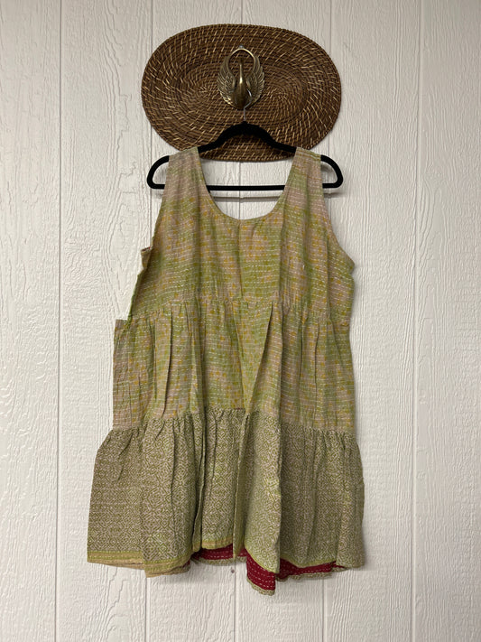 Kantha Meadow Mini Dress 0625 234