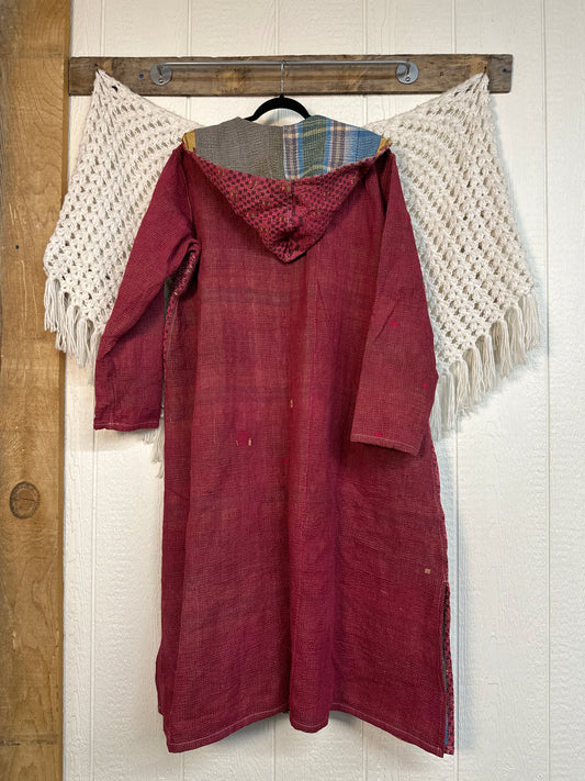 Fine Kantha Rising Sun Coat 1125 255