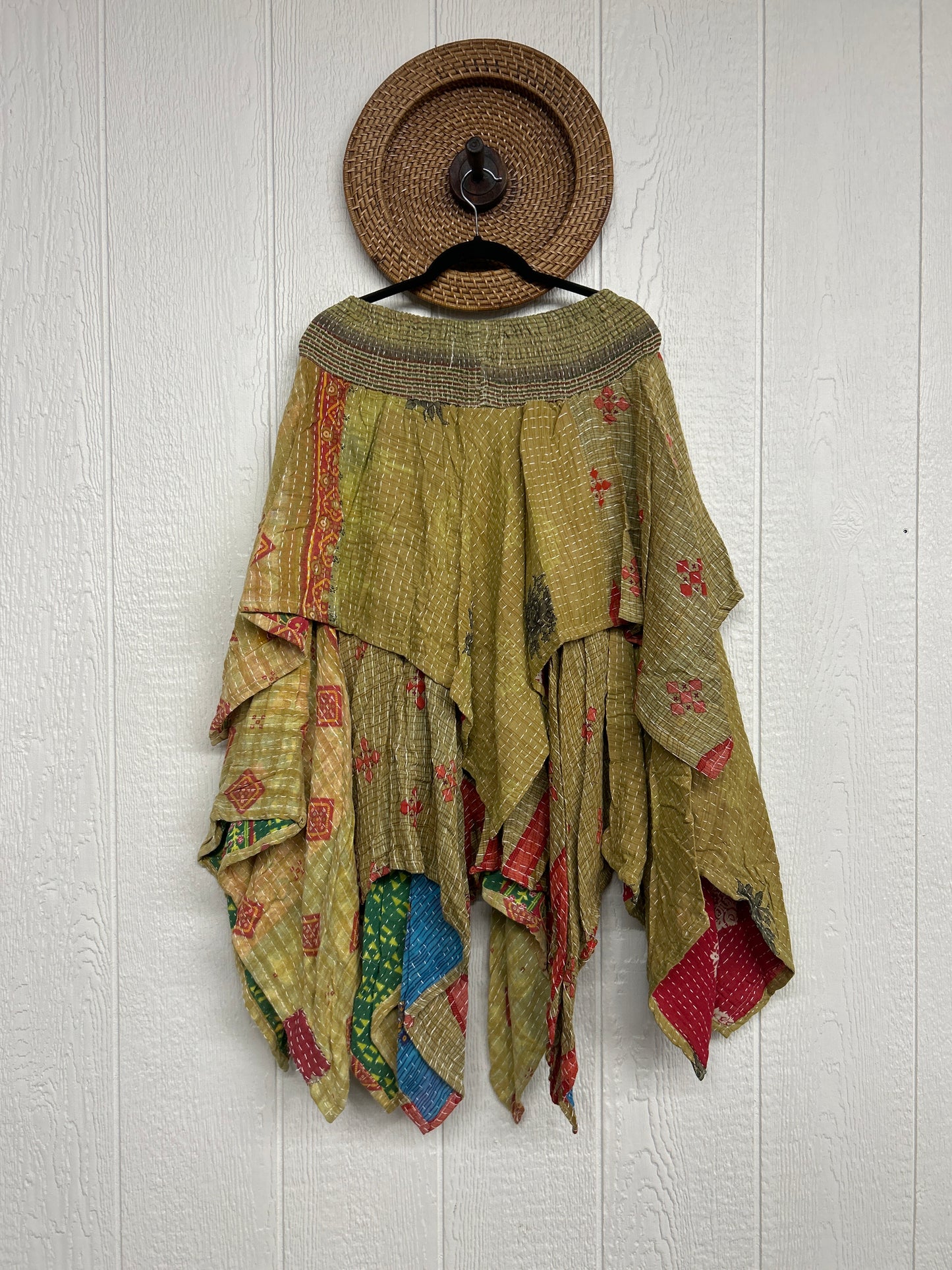 Pareo Kantha Pixie Skirt 0426 033