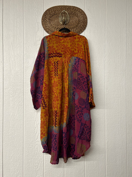 Crepe Sari Free To Be Longsleeve Maxi 0326 211