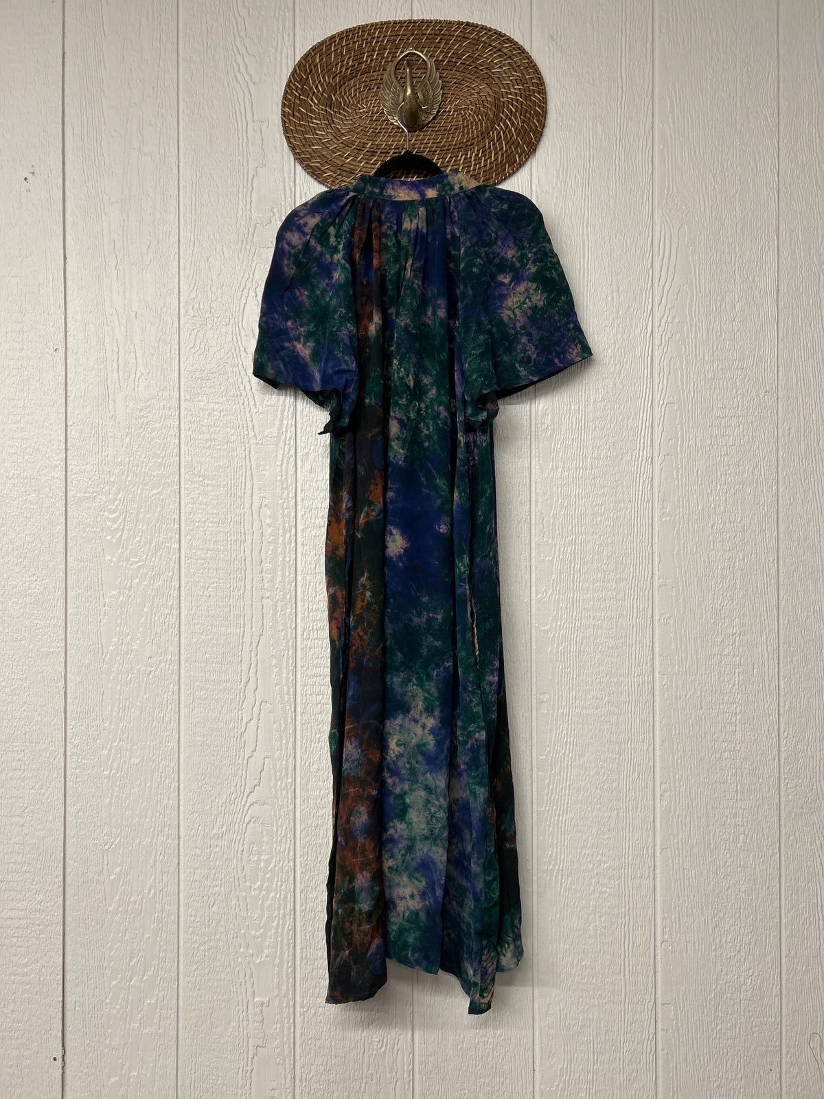 Crepe Sari Summer Woodstock Duster 0626 227