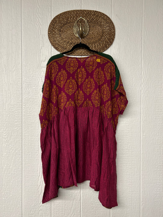 RETAIL Crepe Sari Daydreamer Button Down Mini 0426 205