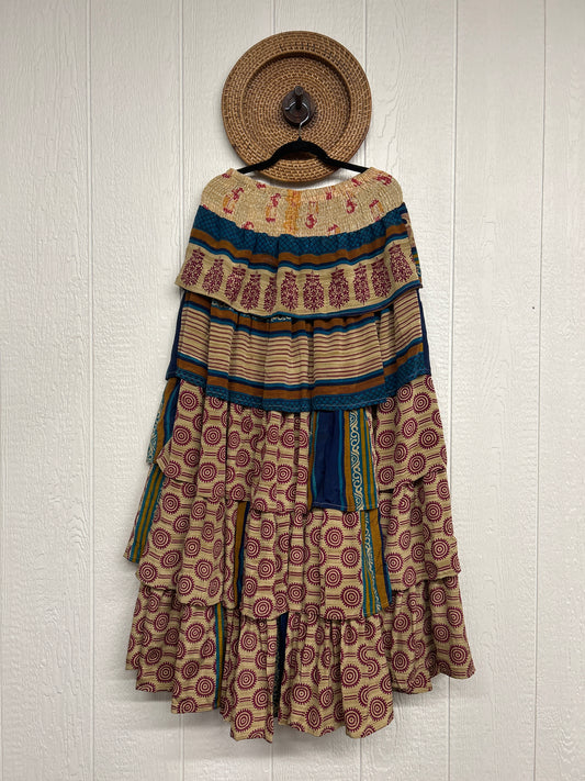 Rasgulla Sari Venus Ruffle Maxi 1125 176