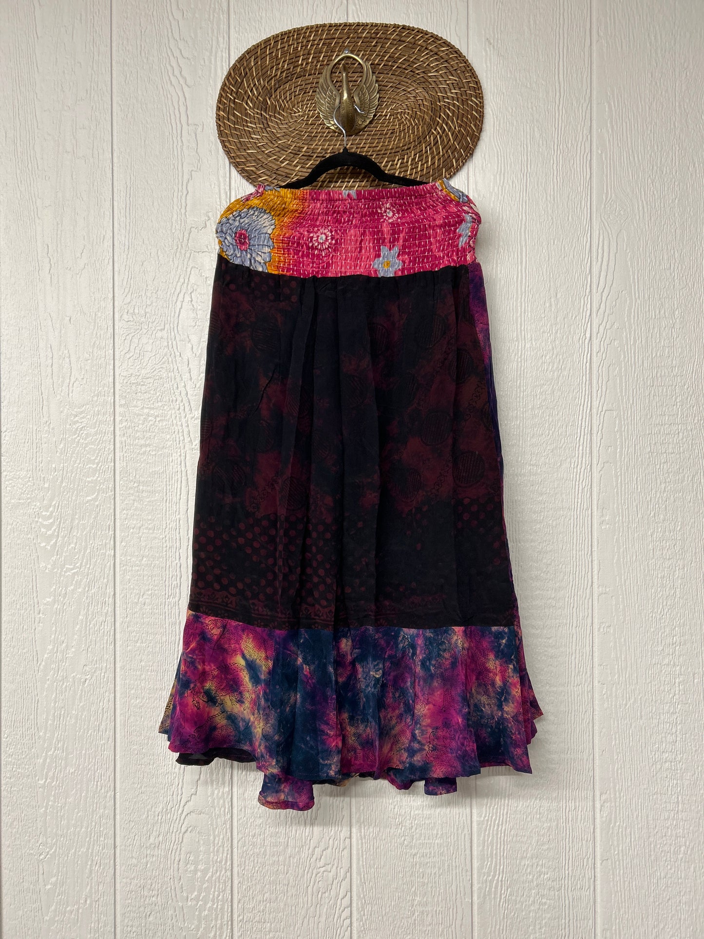 Crepe Sari Inner Peace Wrap Skirt 0626 275