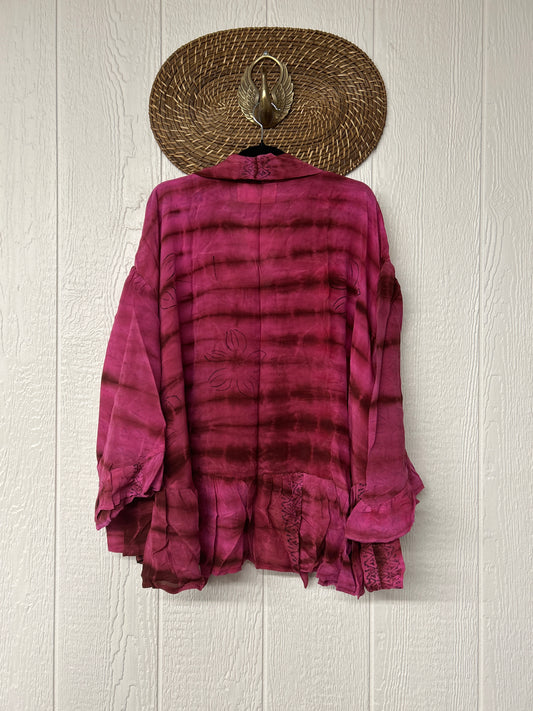 Crepe Sari Wild Rose Top 1026 157
